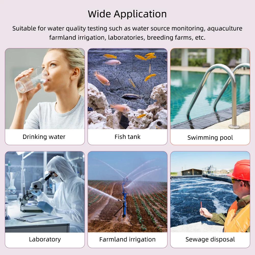 Yieryi-Testeur d'hydrogène et d'eau, analyseur d'oxygène réactif, moniteur 4 en 1, compteur H2 PH OR