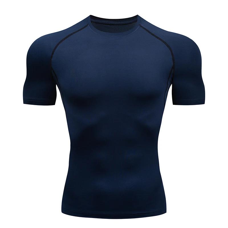 T-shirt compression homme sport : pour gym, fitness, jogging et tenue athlétique masculine