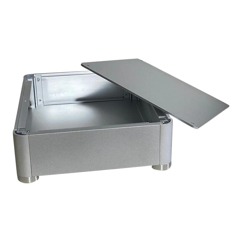 Châssis de préamplificateur Audio DAC tout en aluminium, 210x76x250mm