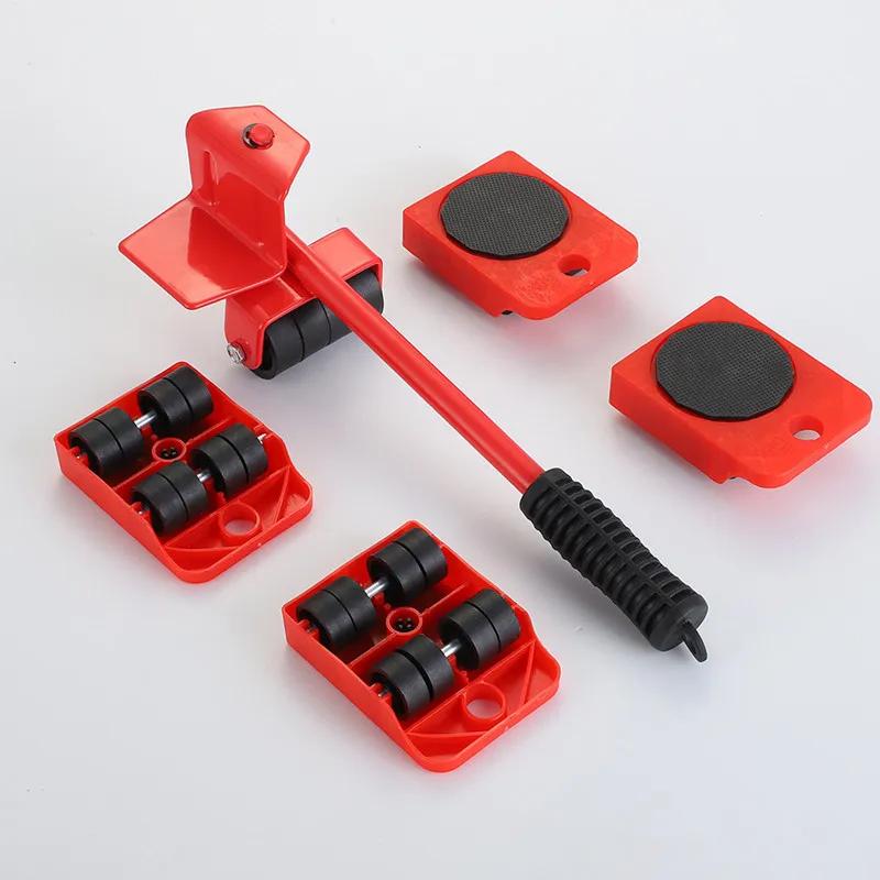 Ensemble de rouleaux de Transport mobiles pour meubles, retrait, levage, ensemble d'outils mobiles, 