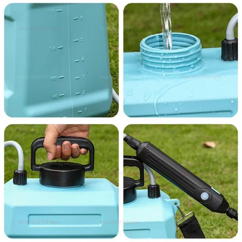 Pulvérisateur électrique de pesticides 8L, haute pression, récupération automatique, équipement de p