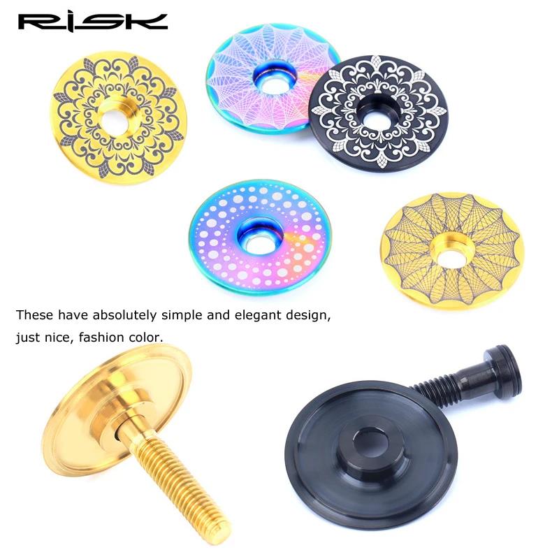 1 ensemble risque 1 1/8 "/ 28.6mm vélo de route de montagne casque capuchon de tige supérieure et vi