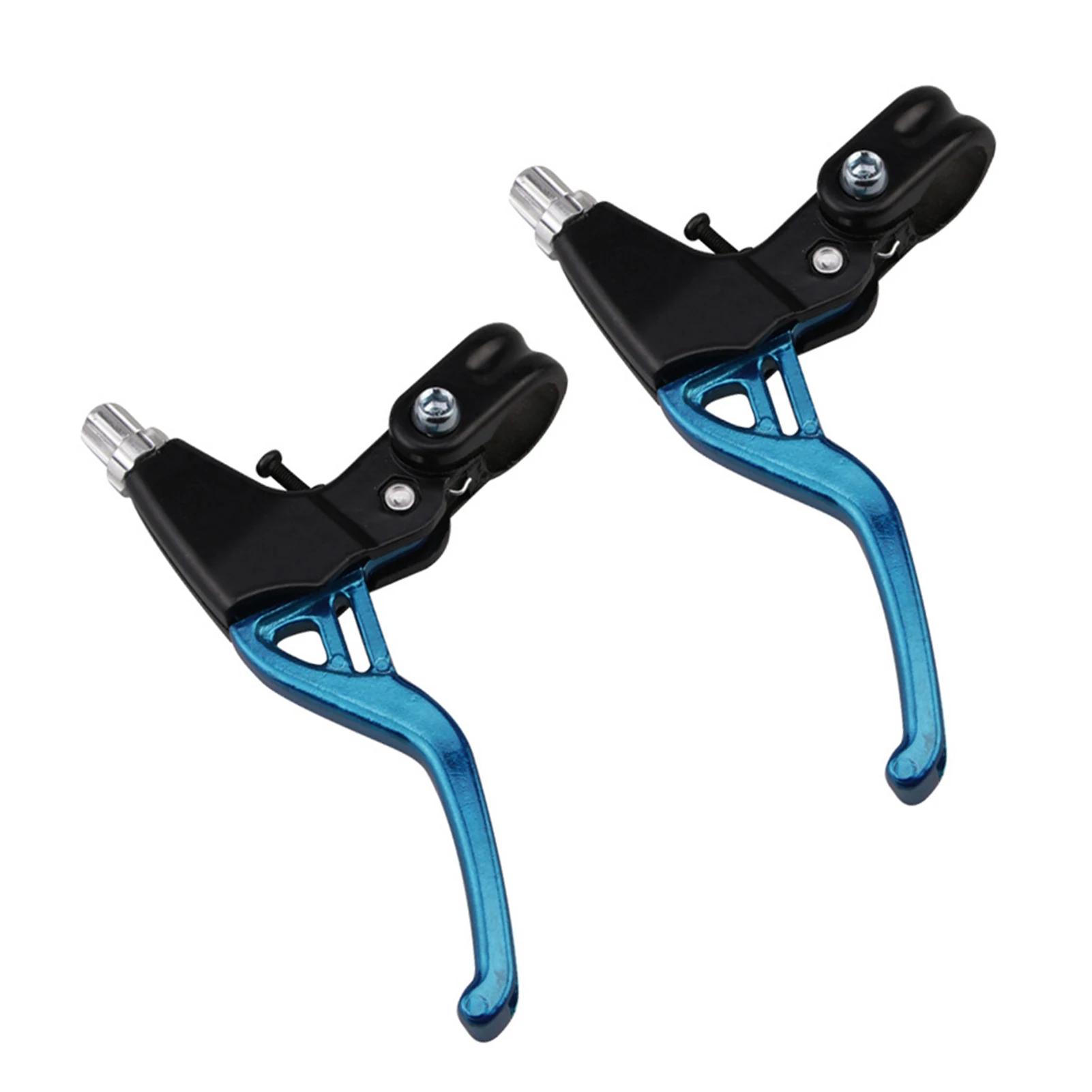 1 paire de leviers de frein de vélo v-frein en alliage d'aluminium vtt VTT poignée de frein 22mm acc