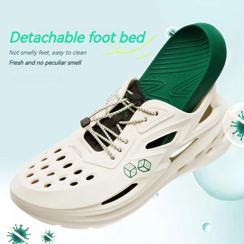 Pantoufles sport BIG3-Pantoufles Leuven homme femme - Sandales plage été poignées amovibles