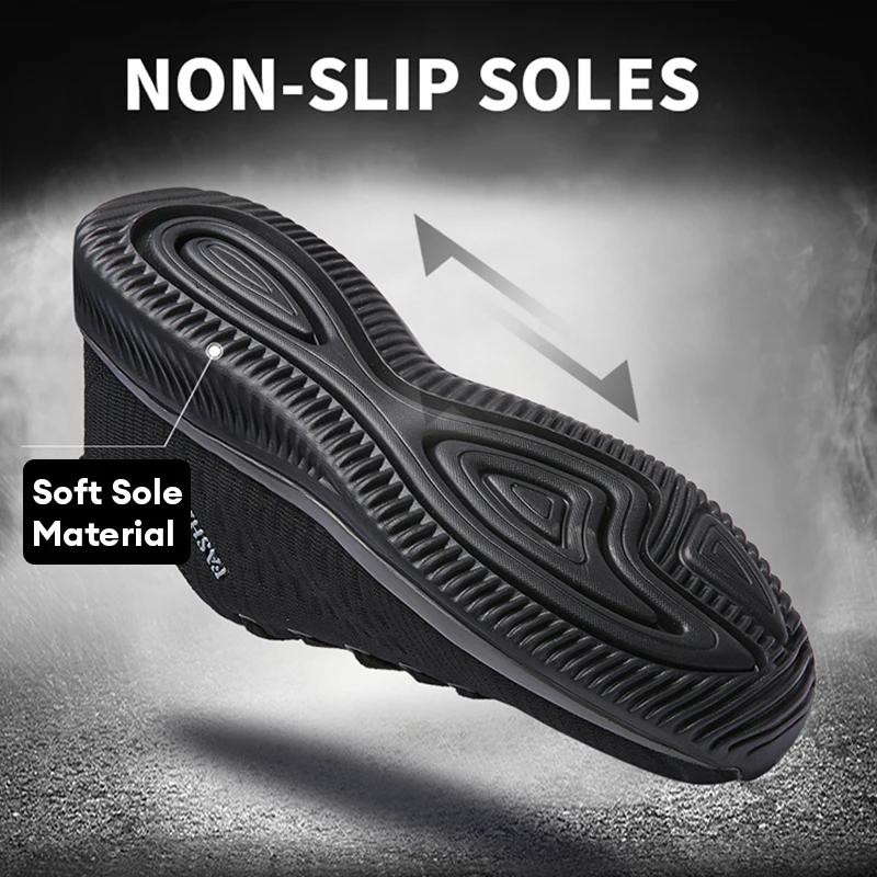 Hommes chaussures de course respirant léger confortable hommes chaussures décontractées Tenis en ple