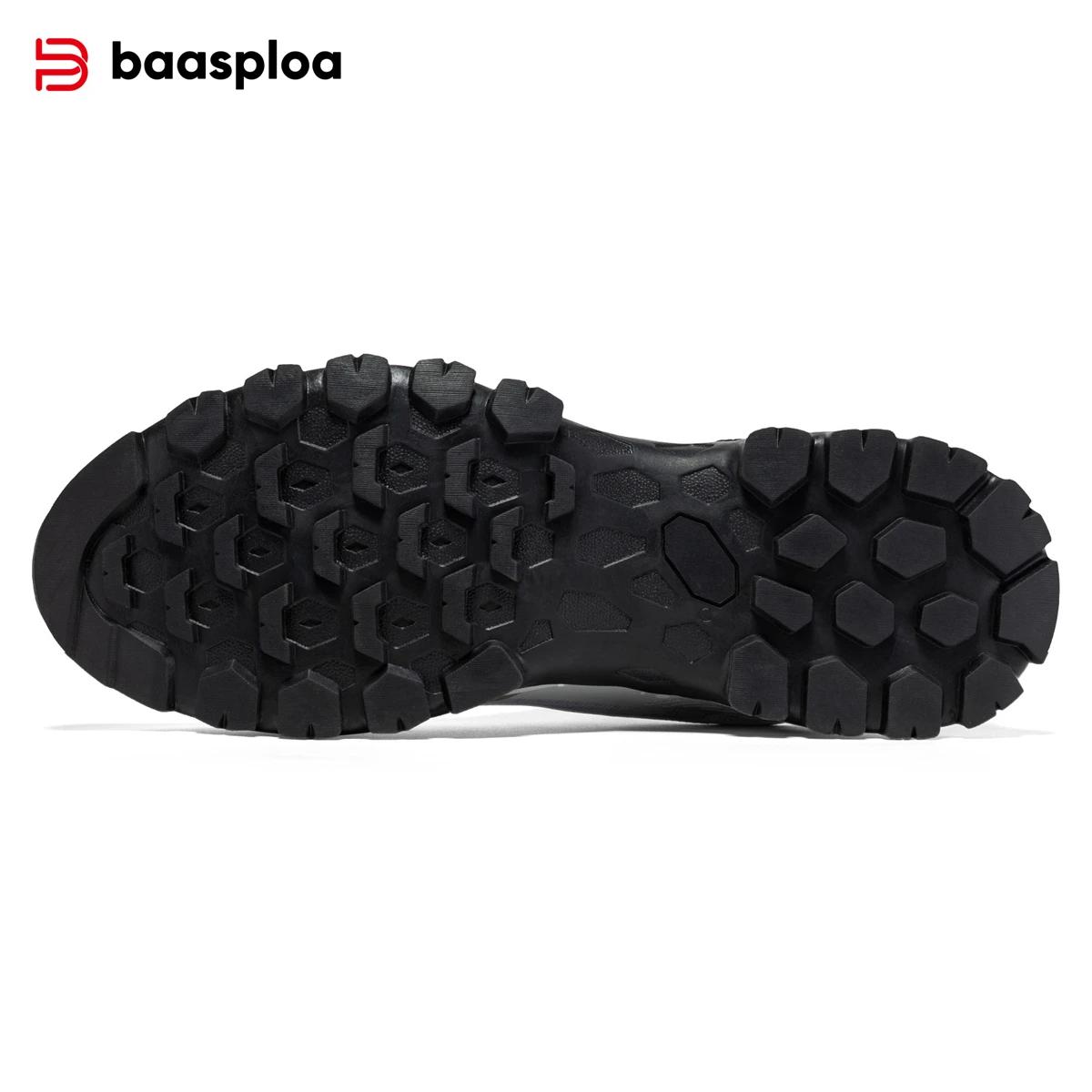 Baasploa-Chaussures de randonnée légères et imperméables pour hommes, baskets coordonnantes pour hom