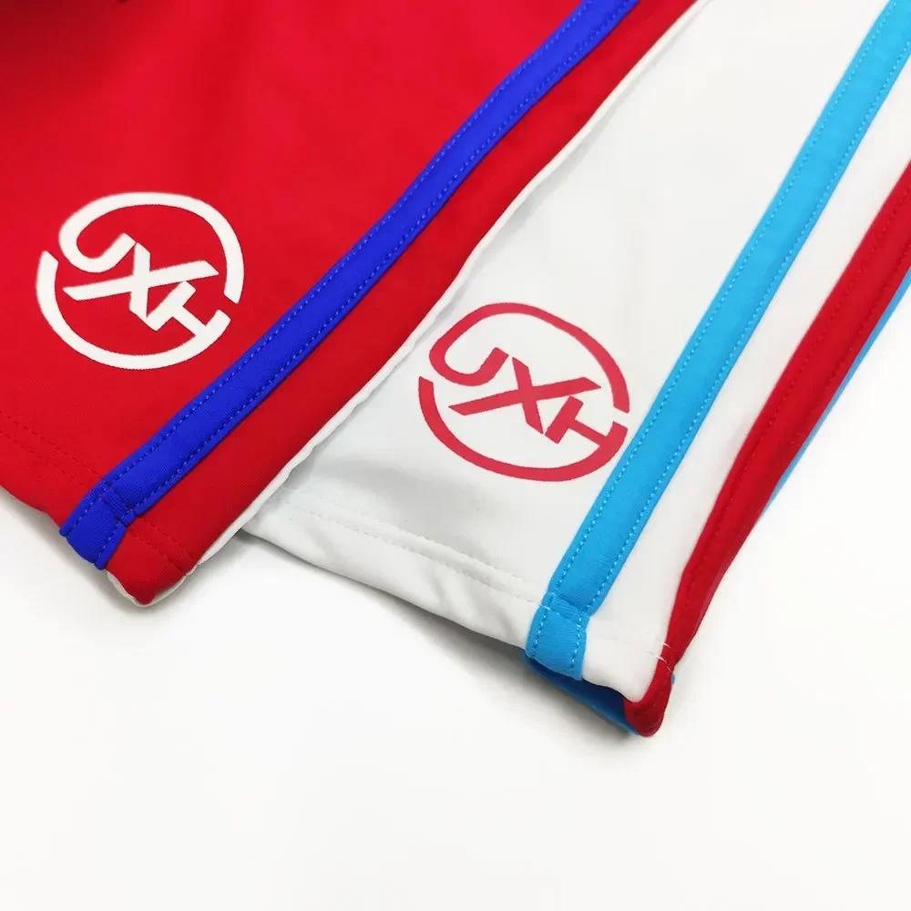 Maillot de bain sexy pour hommes avec poche zippée - Boxer à séchage rapide pour la plage et la natation