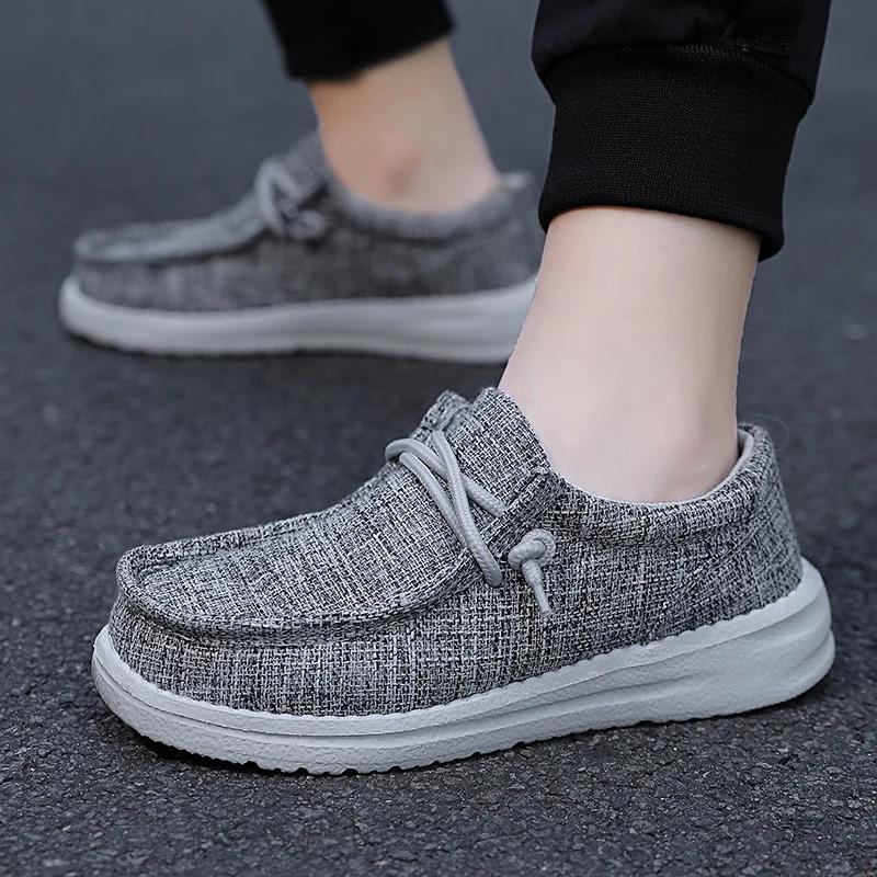 Mocassins pour enfants, baskets plates pour garçons, chaussures décontractées pour enfants en bas âg