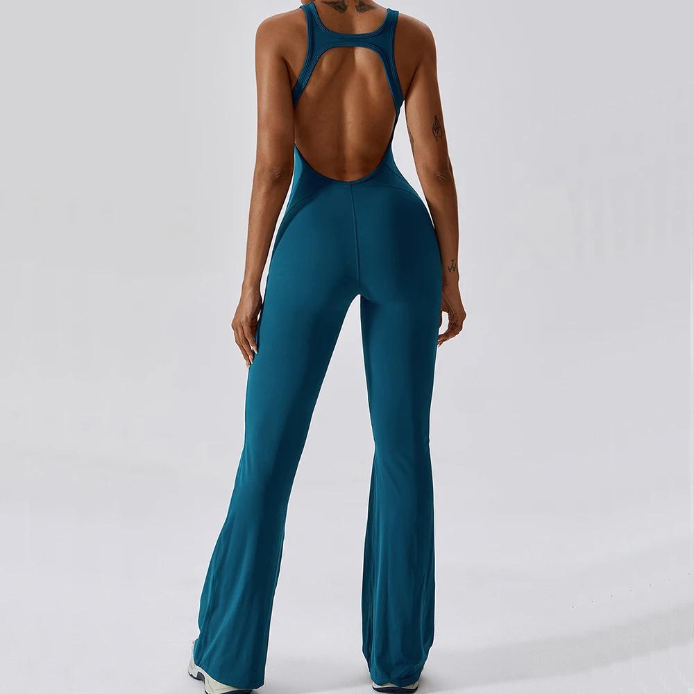 Femmes formation Yoga costume vêtements de sport ensemble de gymnastique femmes 1 pièces combinaison