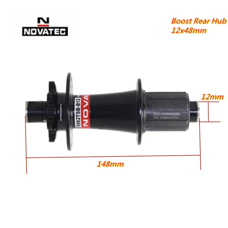 Novatseats-Moyeu traversant pour vélo, VTT, DH, Essieu Boost, Avant, Arrière, Descente, Cylindrique,