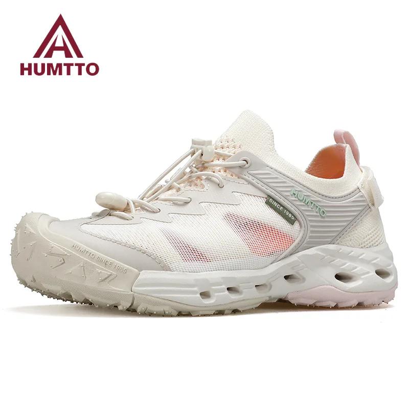 HUMTTO-Chaussures de Randonnée pour Femme, Baskets d'Eau Respirantes, de Luxe, de Styliste, Anti-ALD