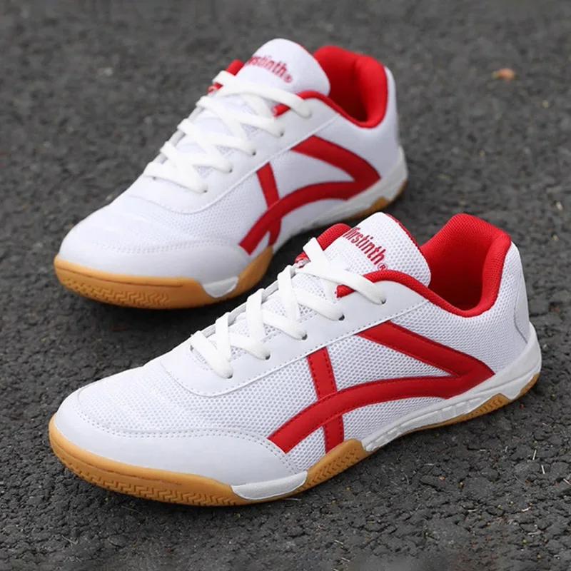 Chaussures tennis de table Virstinth légères unisexes - Baskets badminton professionnelles usure 2024