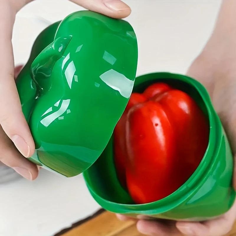 Boîte alimentaire en plastique scellé, organisateur créatif, bac à légumes, conteneurs d'oignon, ail