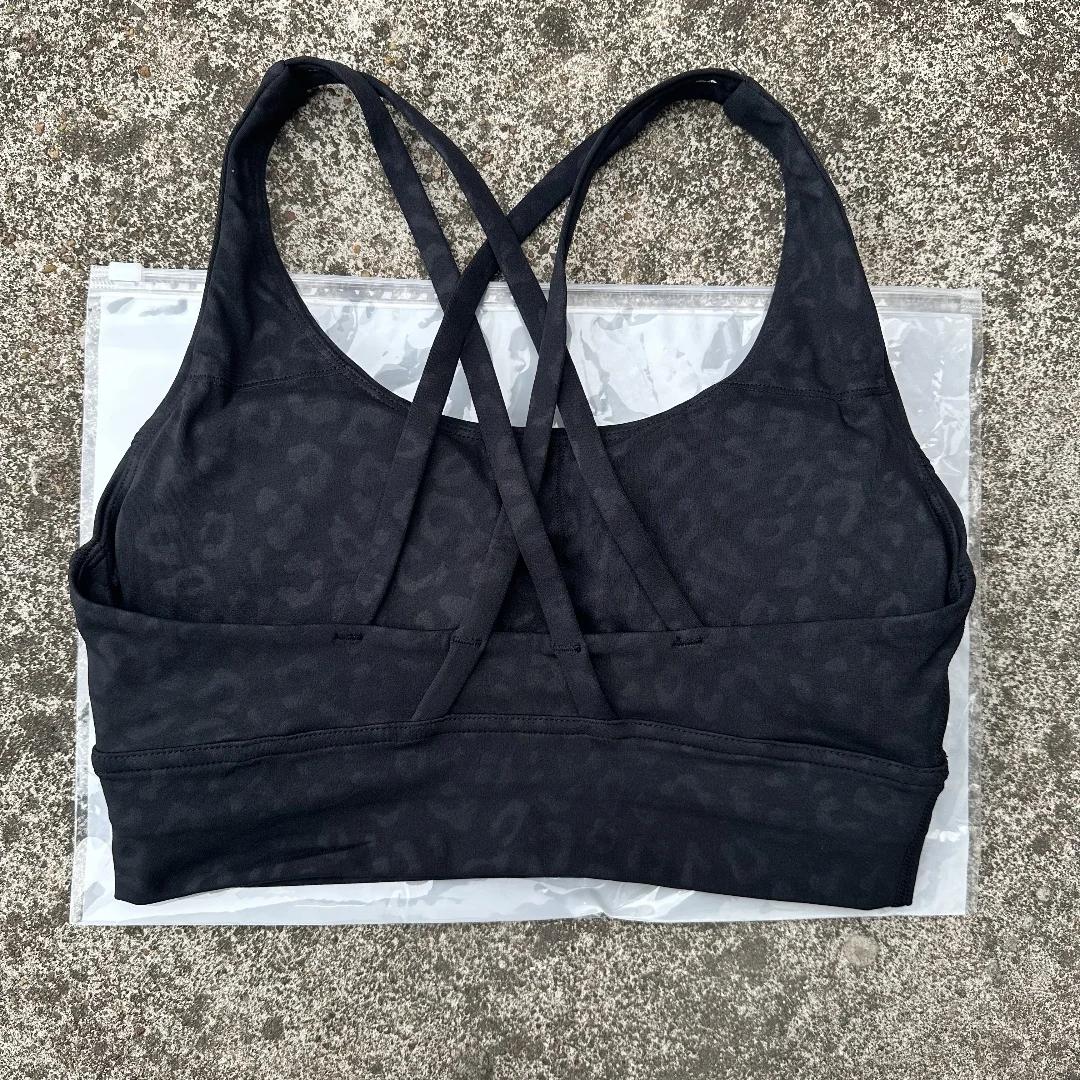 Soutien-gorge de Fitness pour femmes, couleur unie, dos croisé, collants, gilet de Yoga, haute résis