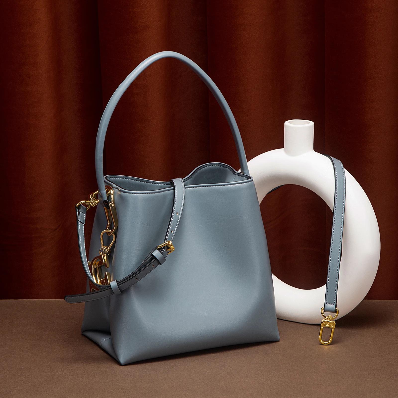 Sac à bandoulière CHCH pour femme, nouvelle collection printemps 2026, sac à main bleu clair, sac si