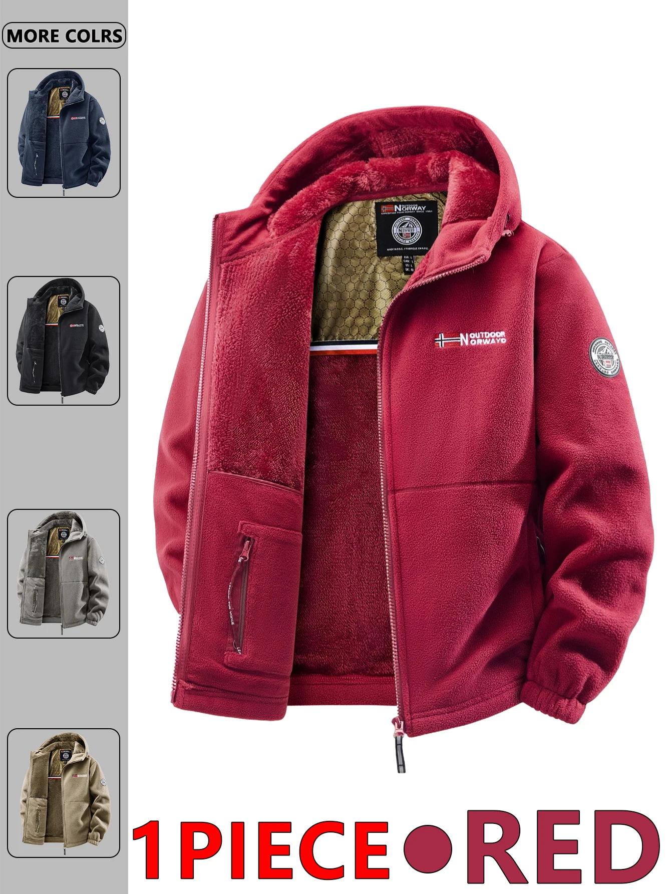 Veste à capuche d'extérieur d'automne et d'hiver pour hommes, adaptée à un usage quotidien à la mais