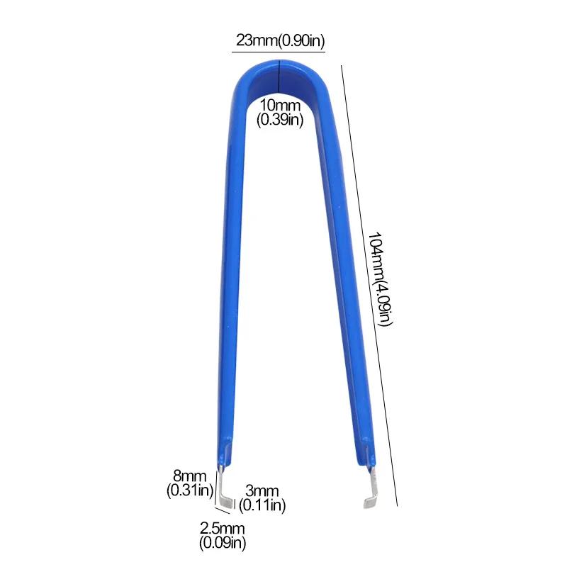 Extracteur IC de Type U, pincettes, outil de réparation de téléphone portable, puce de composants él
