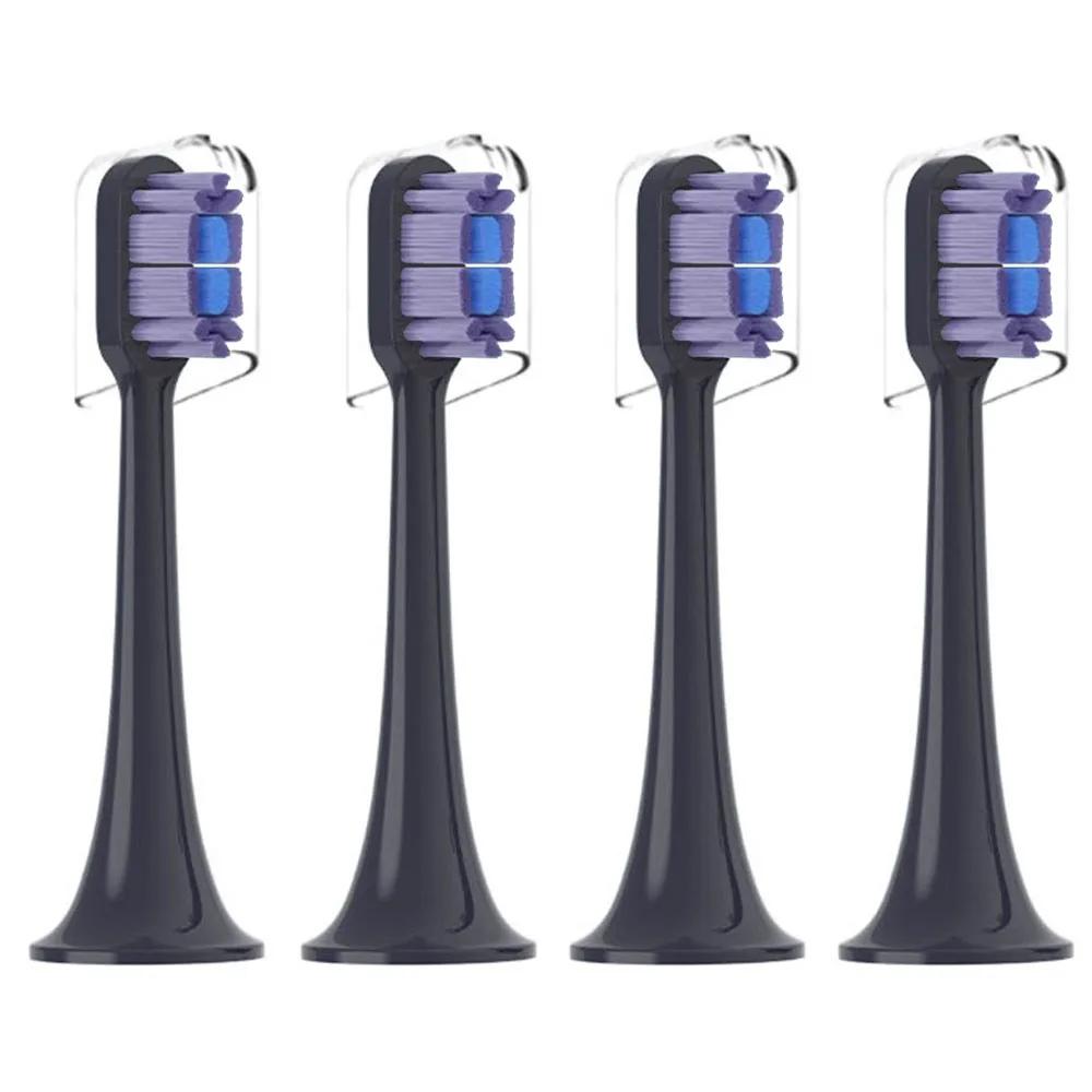 4 pièces pour Xiaomi Mijia T700 têtes de brosse à dents électrique sonique 3D blanchiment Oral tête 
