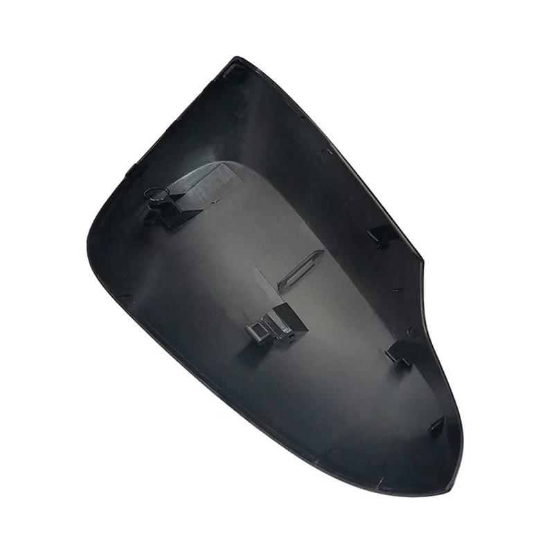Couvercle de rétroviseur latéral de voiture noir ou blanc, boîtier de rétroviseur, accessoires autom