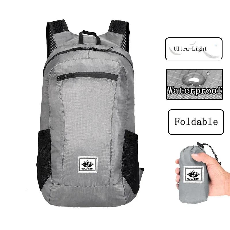 Sac à Dos de Randonnée en Plein Air pour Homme et Femme, observateur, Portable, Pliable, Étanche, Ul