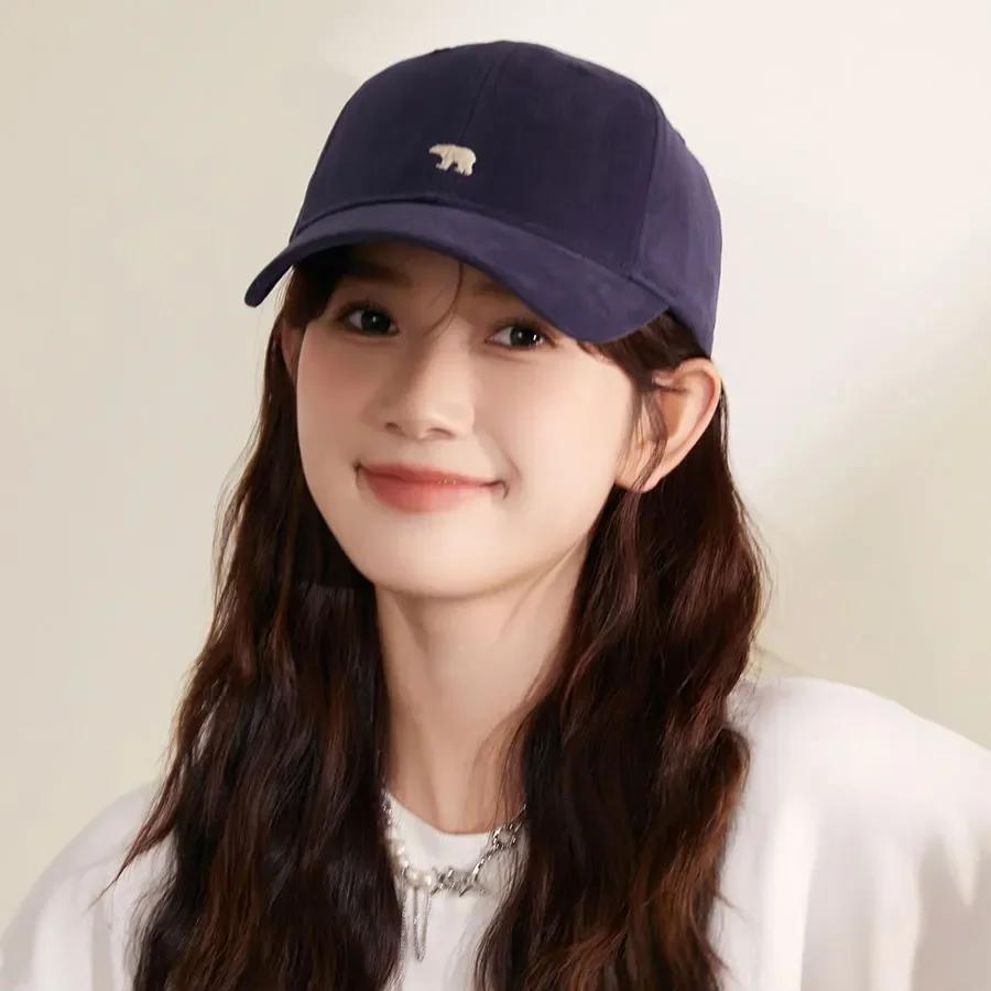 Casquette de Baseball grande tête broderie ours polaire taille XL casquette pare-soleil unisexe déco