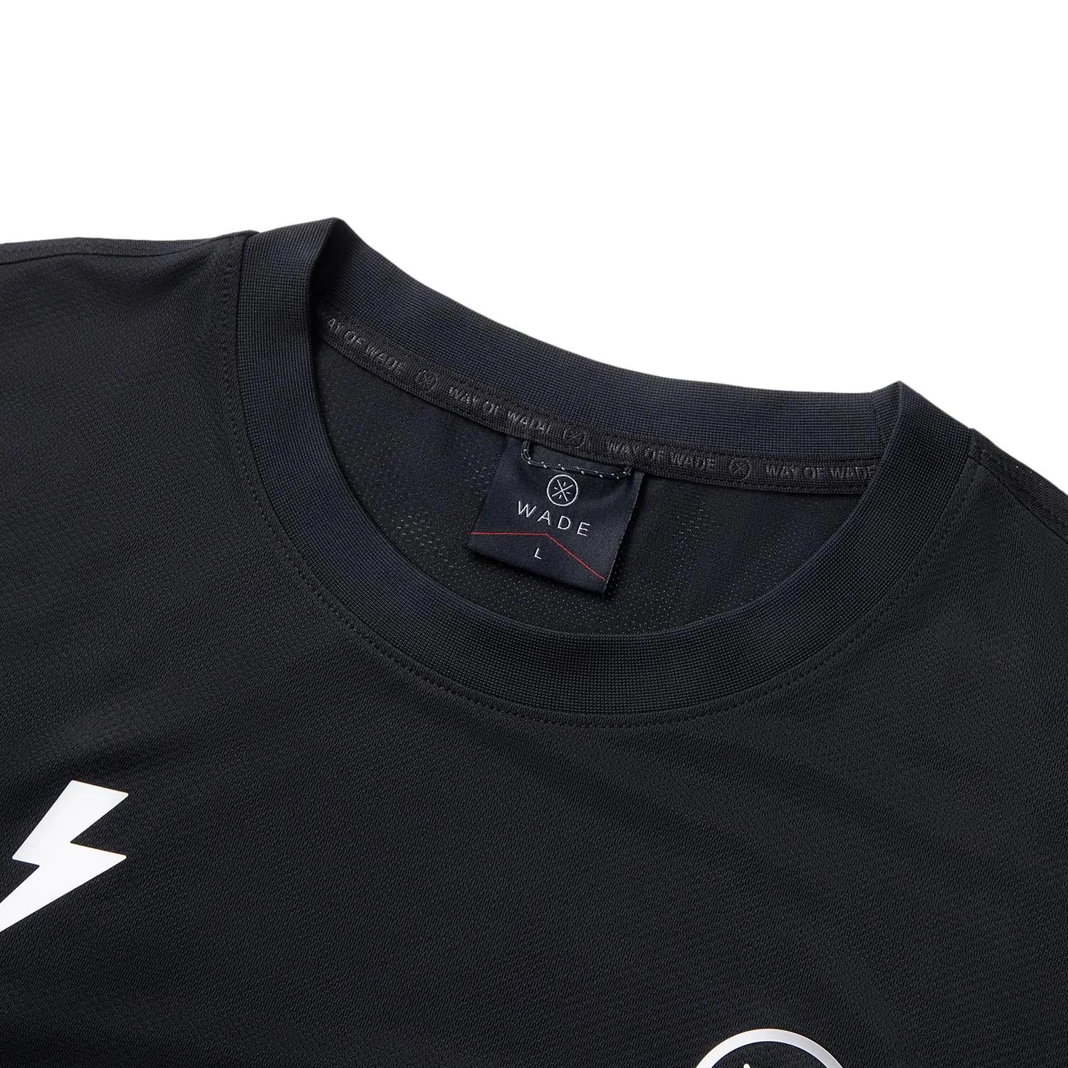 Li-ning T-shirt Wade pour hommes AT DRY ULTRA 92% Polyester 8% élasthanne AT._BACTERIA doublure pull