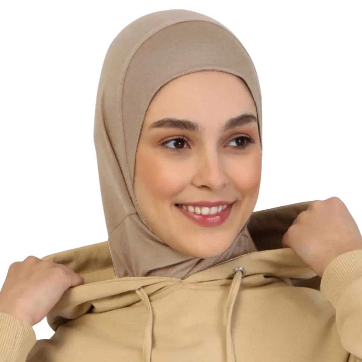 Foulard en chanvre de couleur unie pour femmes, prêt à l'emploi, couvre-cou, Hijabs de sport, châles