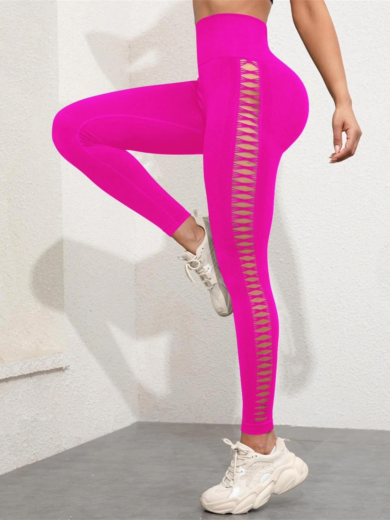 Leggings sans couture Tie Dye pour femmes, pantalons de Yoga taille haute, collants élastiques frois