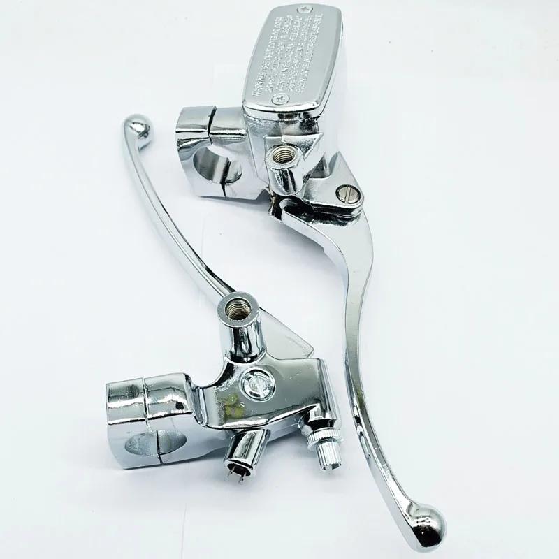 Maître-cylindre de levier d'embrayage de frein hydraulique pour galvanoplastie de 25MM adapté à Hond
