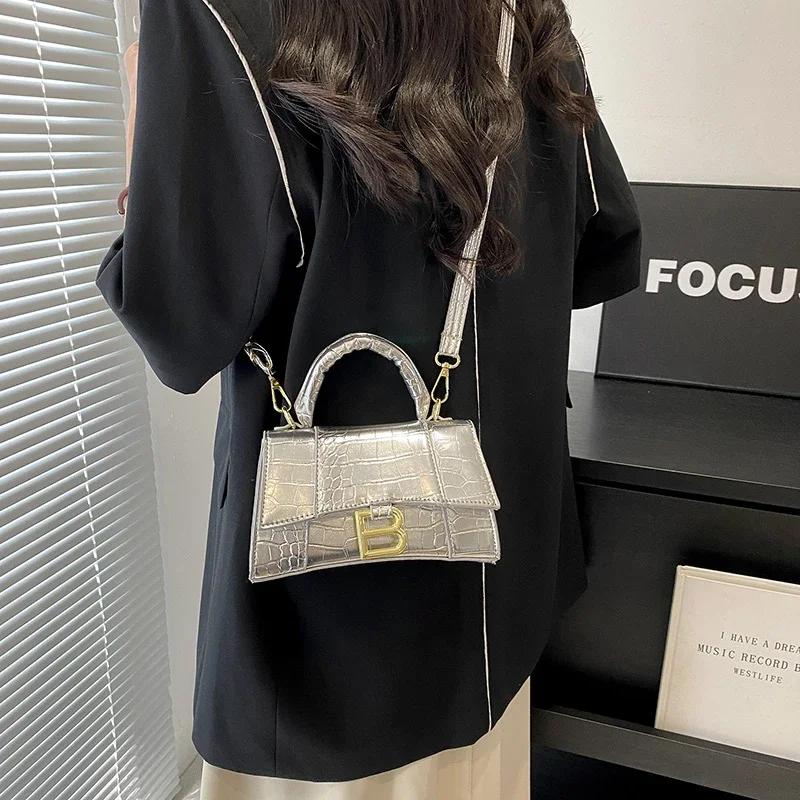 Sac à langer de luxe classique et élégant : Sac à main bandoulière pour femme au style vintage et gr