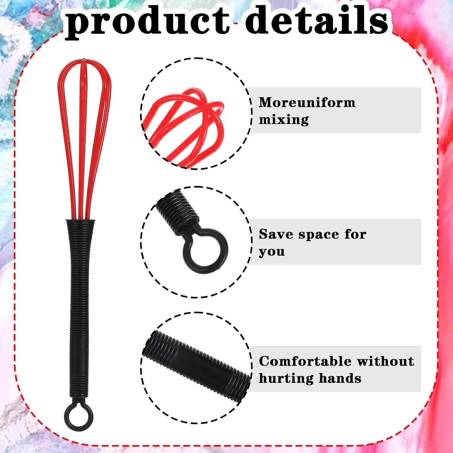 Crème de coiffure en plastique, mélange de couleurs de cheveux, tige d'agitateur, brosse de teinture
