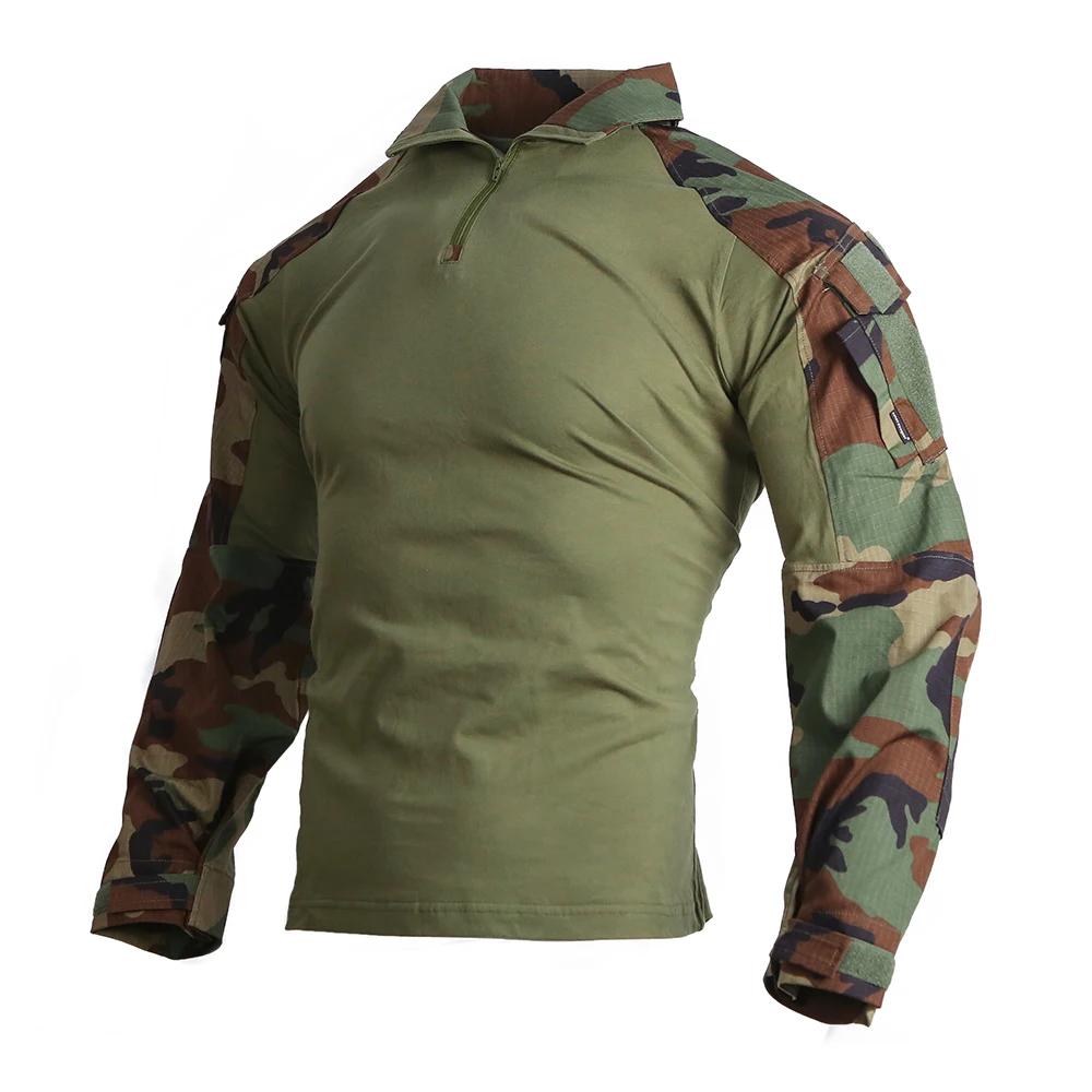 Emersongear tactique G3 chemises de Combat hommes Gen3 hauts camouflage T-Shirt à manches longues ch