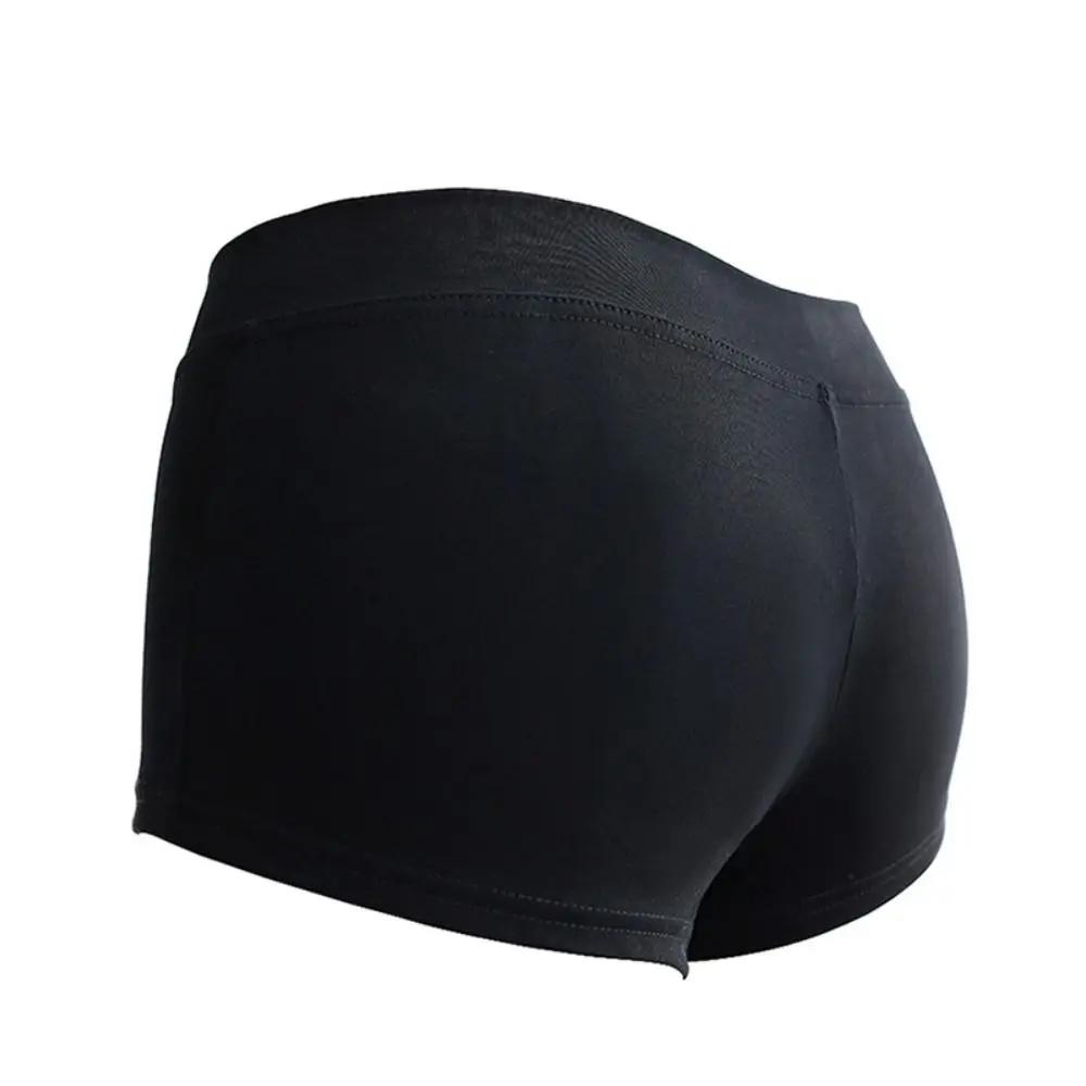 Short de sport ultra court, noir, pantalon de ballet, serré, taille basse, simple, décontracté, fitn