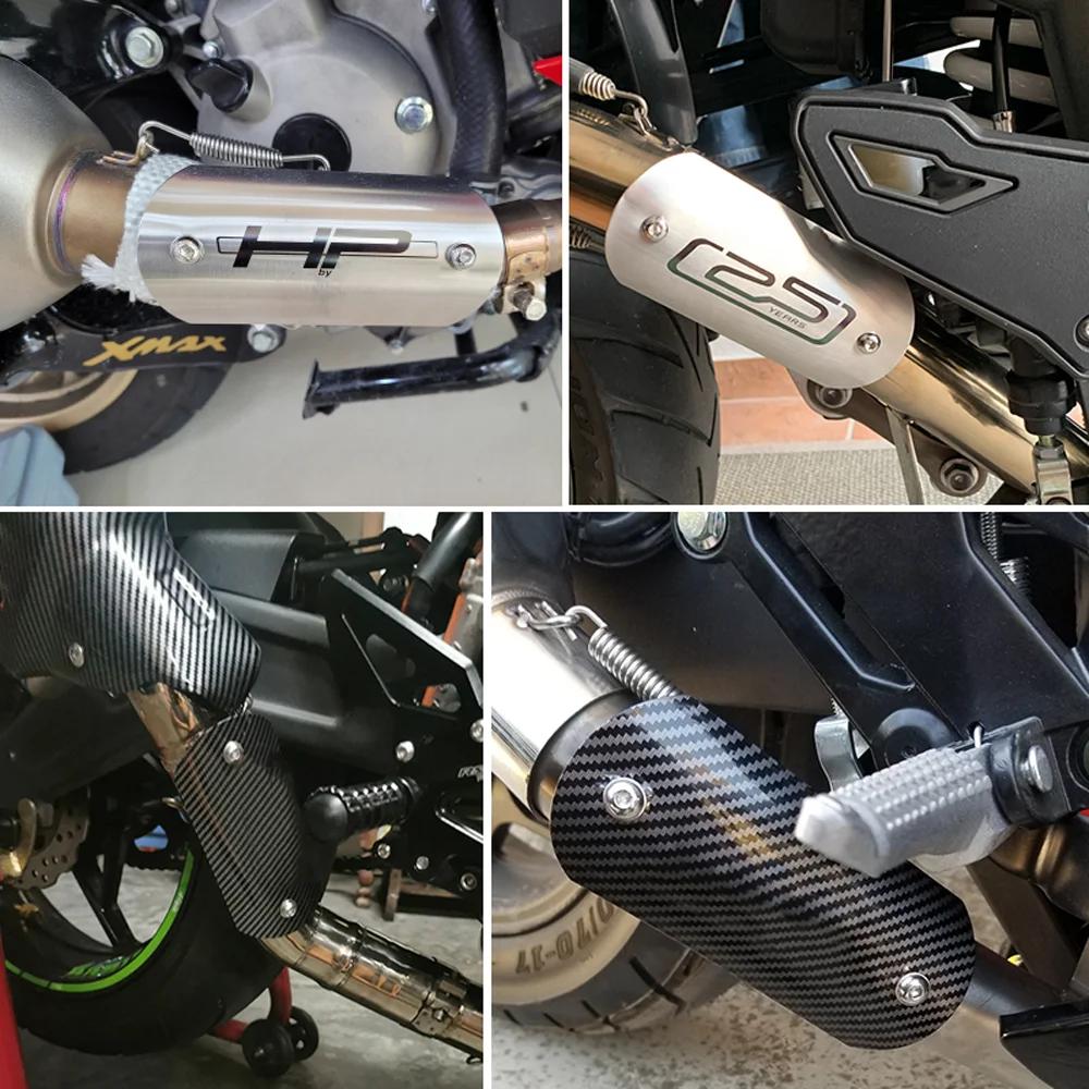 Protecteur de tuyau d'échappement de moto, couvercle de bouclier thermique, panneau Anti-brûlure pou