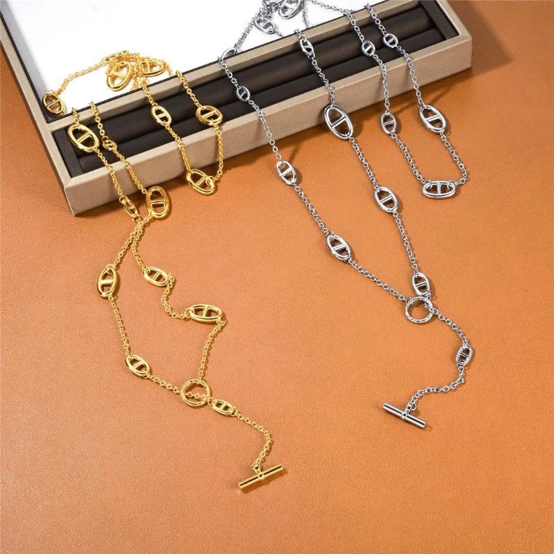 Vente flash : collier couple en acier inoxydable, bracelet multi-couches multifonctionnel et tendanc
