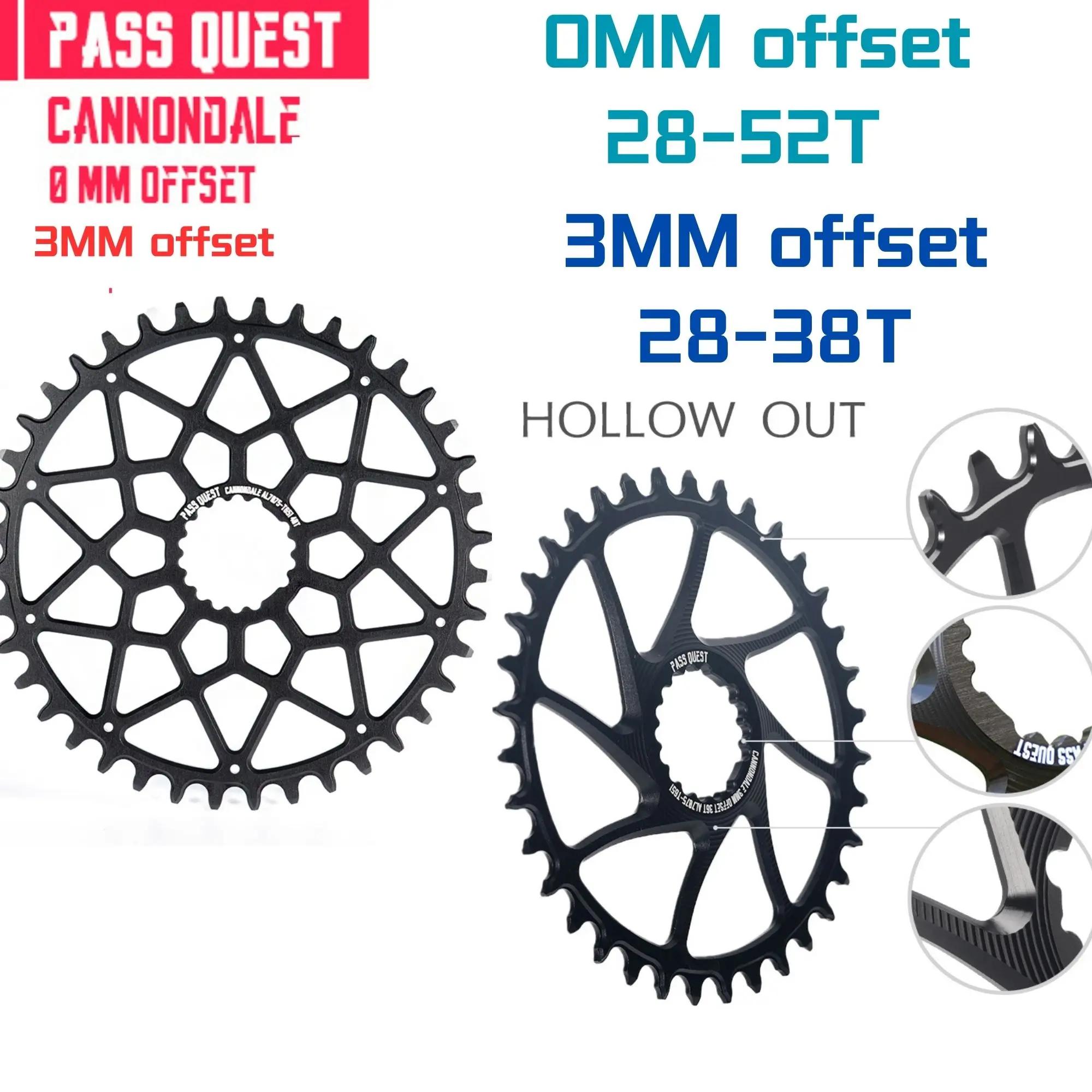 Pass Quest-Pédalier de vélo à décalage de synchronisation CANNONDALE si, plateaux de vélo, pièces de