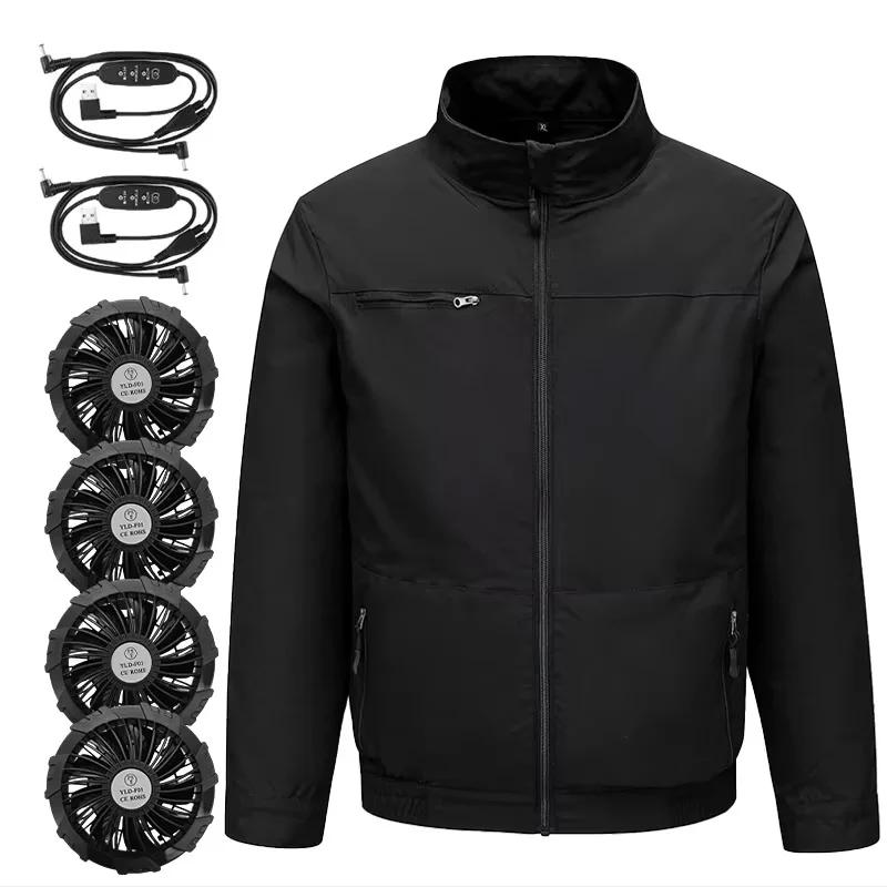 Veste de sport d'été 4 en 1 avec climatisation intelligente pour hommes, uniforme de pêche, protecti