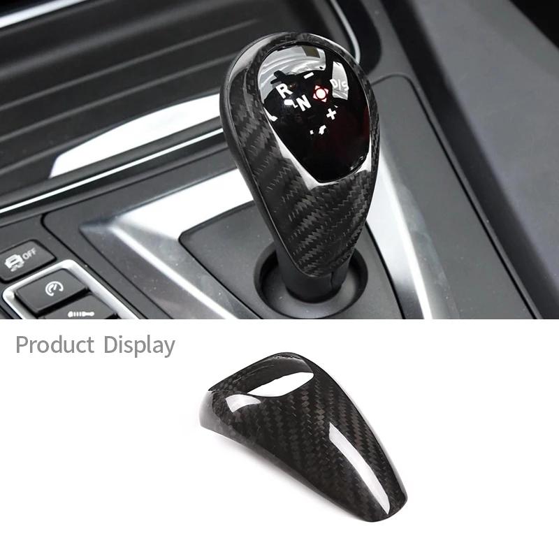 Couvercle de poignée de changement de vitesse de voiture en carbone véritable pour BMW M2 F87 M3 F80