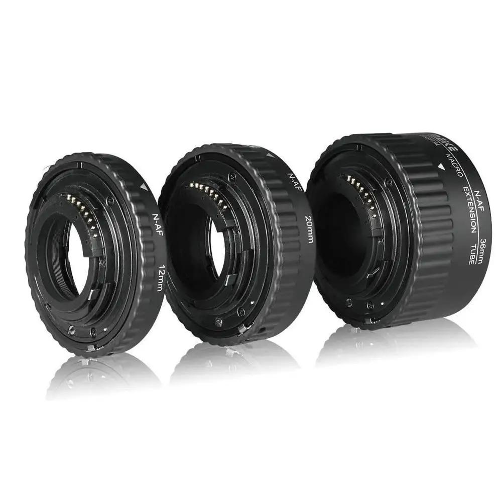 Meike MK-N-AF1-B anneau de Tube d'extension Macro de mise au point automatique pour Nikon D7200 D710