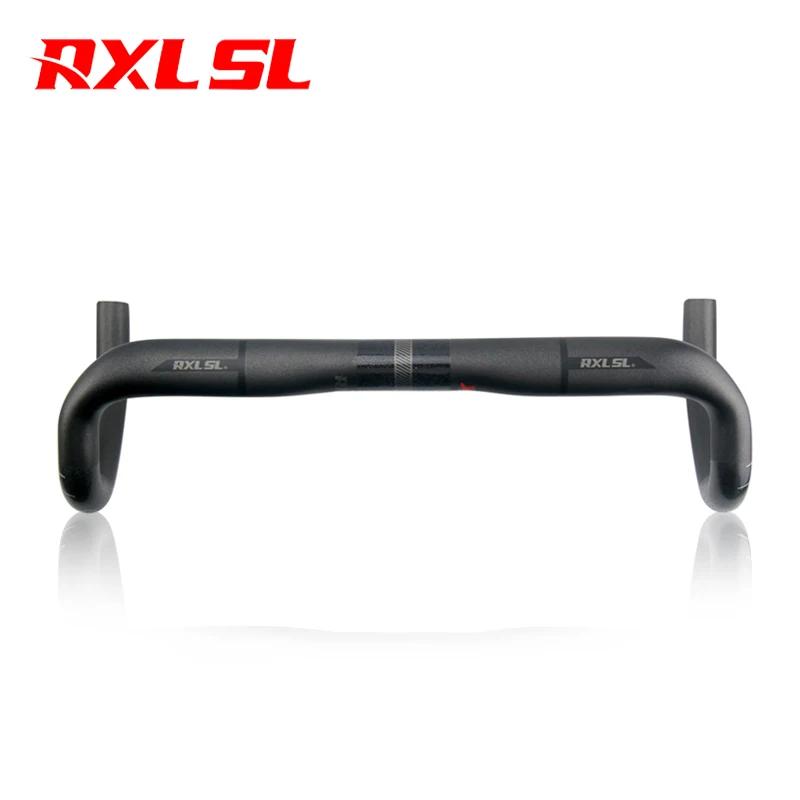 RXL SL-Guidon de vélo de route en carbone, diamètre 31.8mm, UD 256 380/400/420/440mm