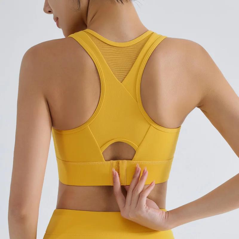 Soutien-gorge de sport à fort Impact 3XL haut pour femmes soutien-gorge complet Push Up réglable vêt