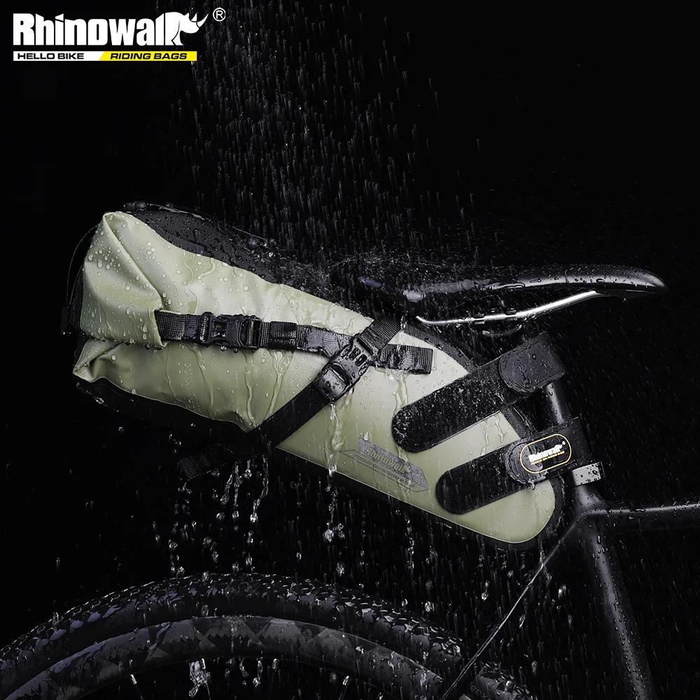 Bal inowalk-Sac de dégager de vélo étanche, sac de queue de vélo pliable, sac de rangement soufflé p
