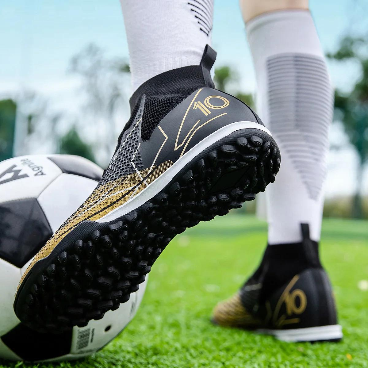 Crampons à pointes courtes, nouvelles chaussures de football de niveau de compétition pour hommes et