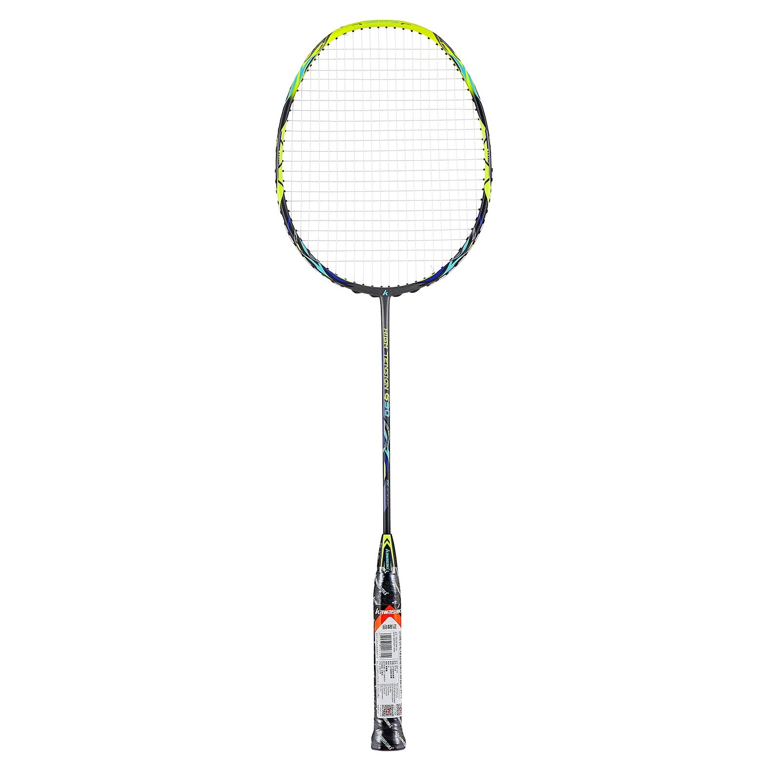 Raquette de badminton Kawasaki nouvelle raquette de badminton professionnelle haute tension 35LBS 10
