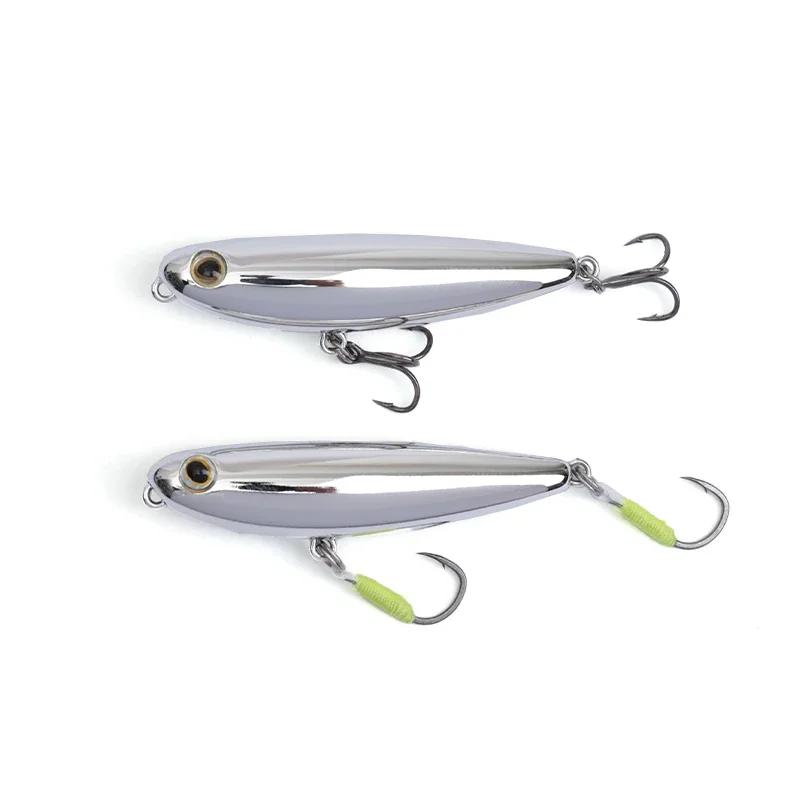 OUTKIT leurre de pêche crayon flottant StickBait leurre 4.5/2.8g Wobblers Topwater manivelle leurres