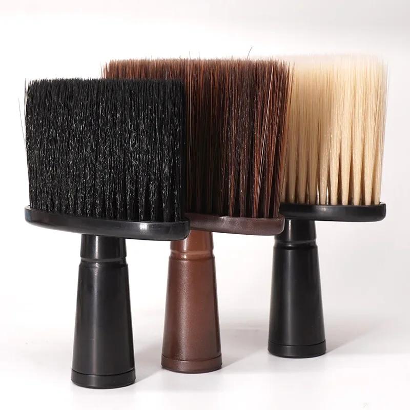 Professionnel doux cou visage Duster brosses barbier cheveux propre brosse à cheveux barbe brosse Sa