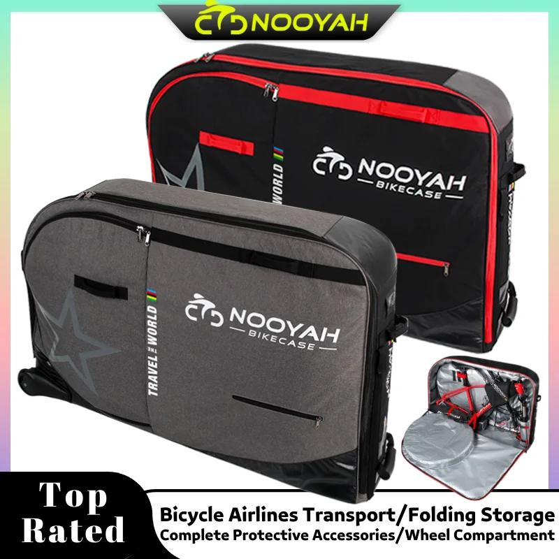 NOOYAH Sac à Vélo Sac de Transport Pour Vélo MTB & Route Valise de Transport Pour Accessoires de Vél