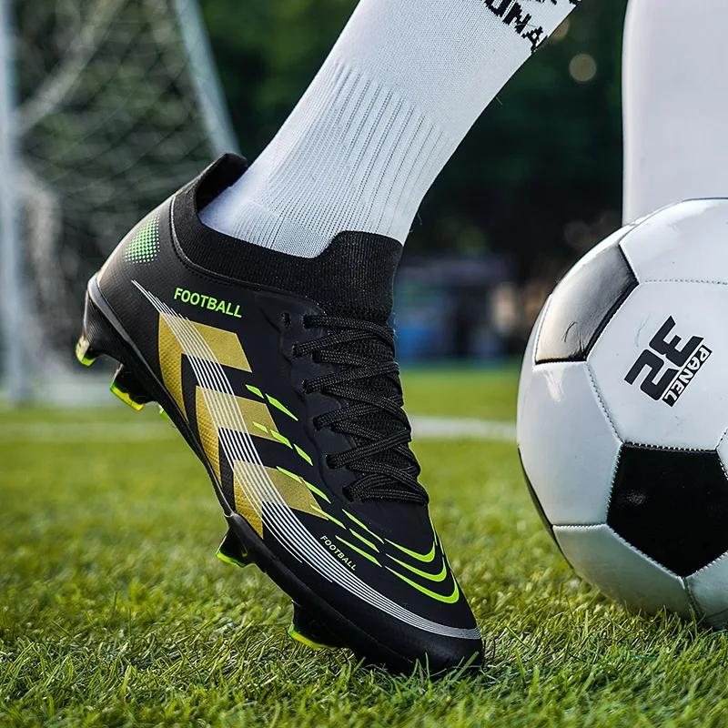Nouveaux hommes bottes de Football crampons professionnels Match de Futsal chaussures de Football of