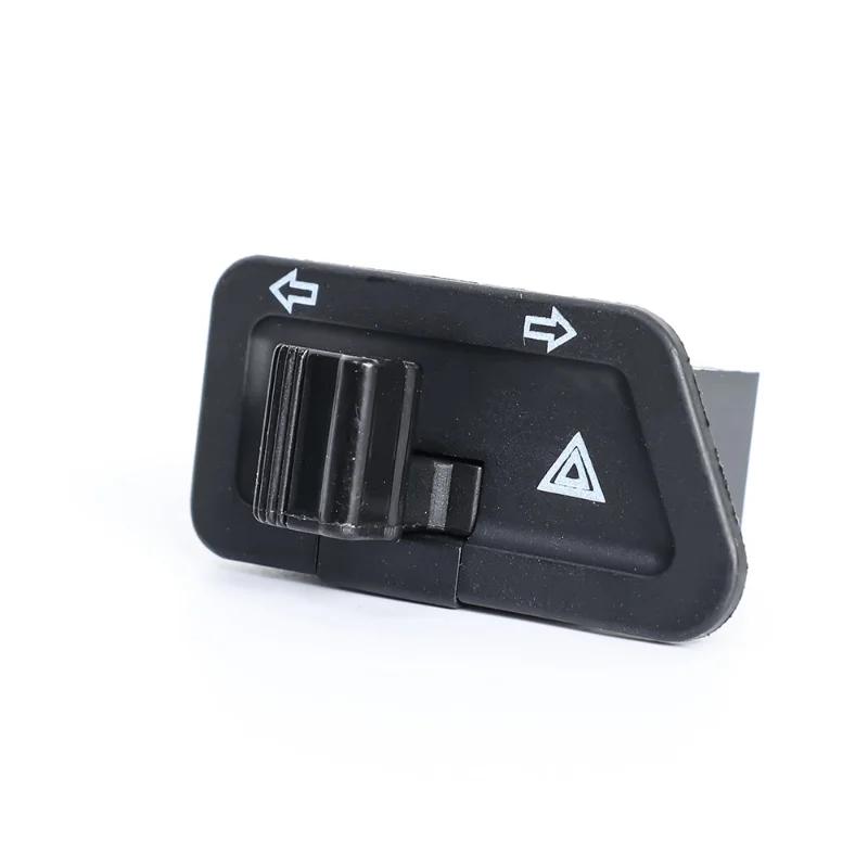 Bouton de commutation de clignotant de moto, double flash, marche, arrêt, démarrage, véhicules élect