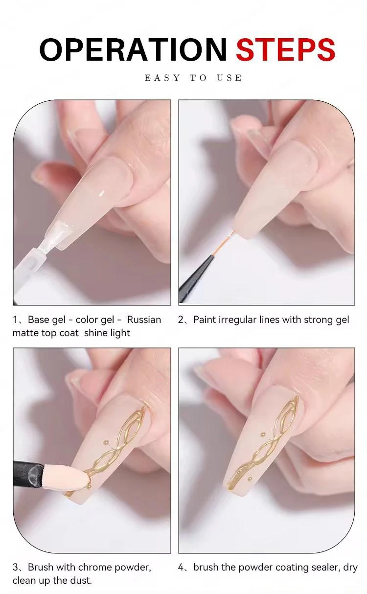 AS GEL russe mat couche de finition UV Gel vernis à ongles 15ML givré antiadhésif poudre tapis couch